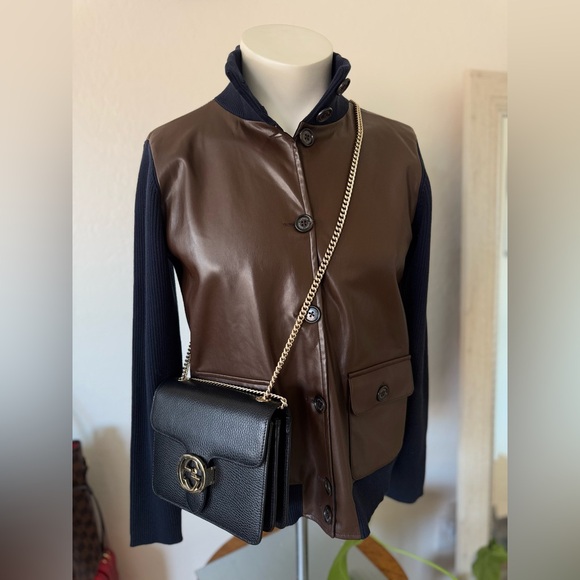 Polo by Ralph Lauren Chocolate Leather Jacket - Picture 1 of 8